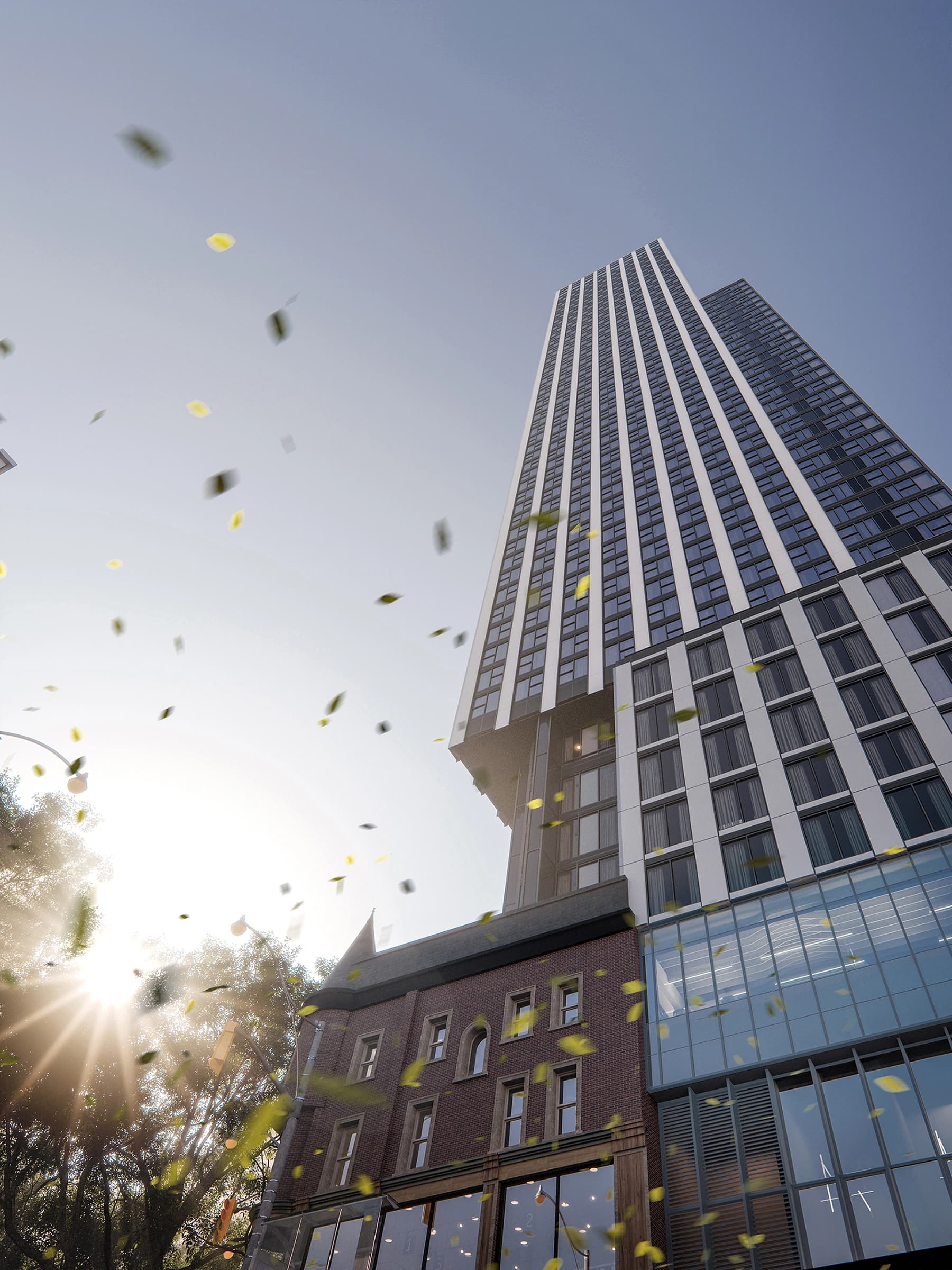 tridel building queen render